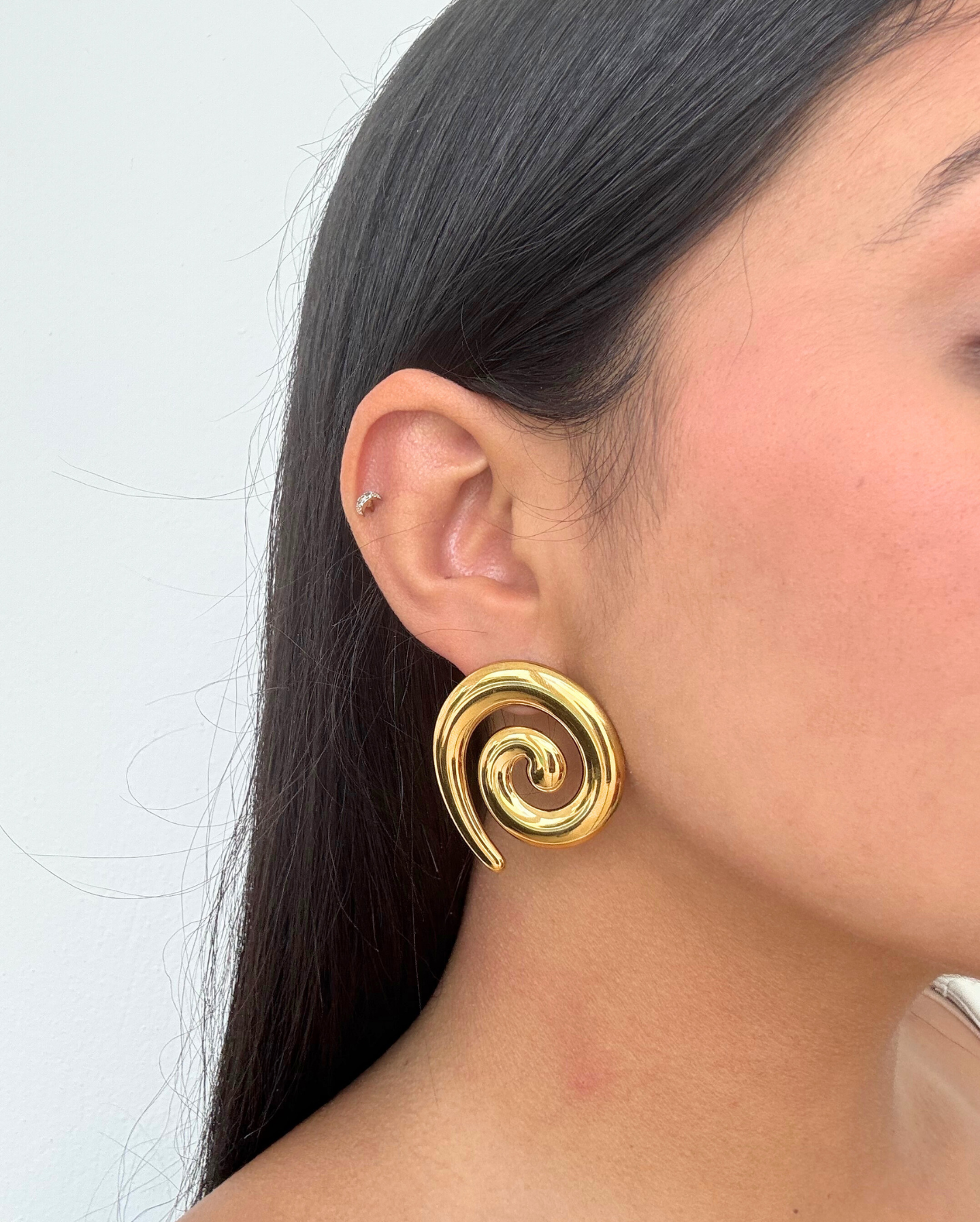 Twistie Stud Earring SS