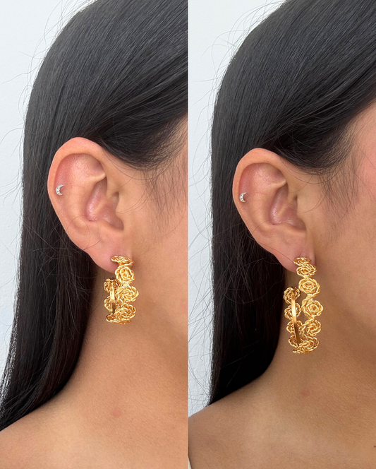 Ive Hoop Earring