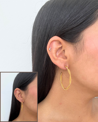 Ile Hoop Earring