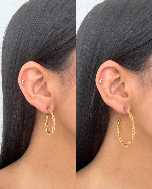 Ile Hoop Earring