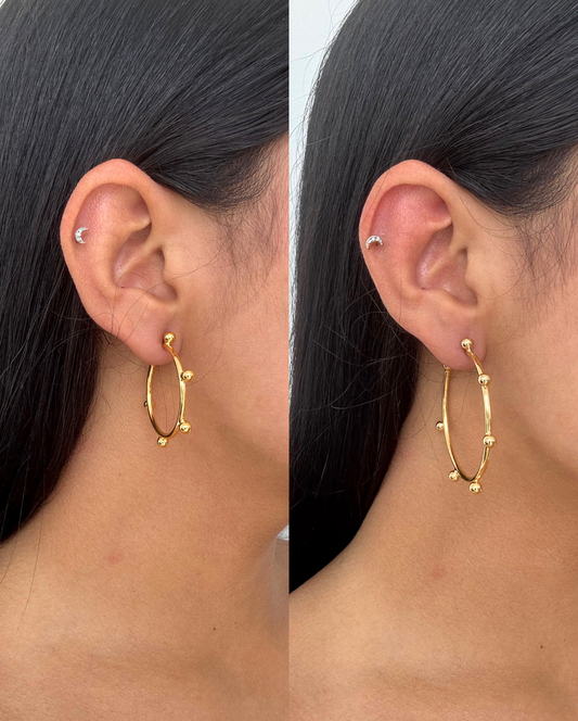 Tana Hoop Earring