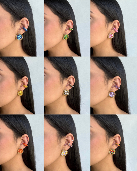 Mia Mix Studs Earring