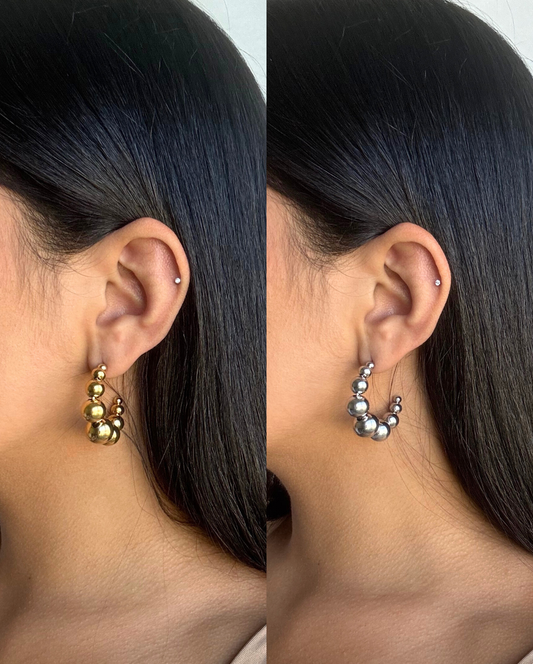 Bali Hoop Earring SS