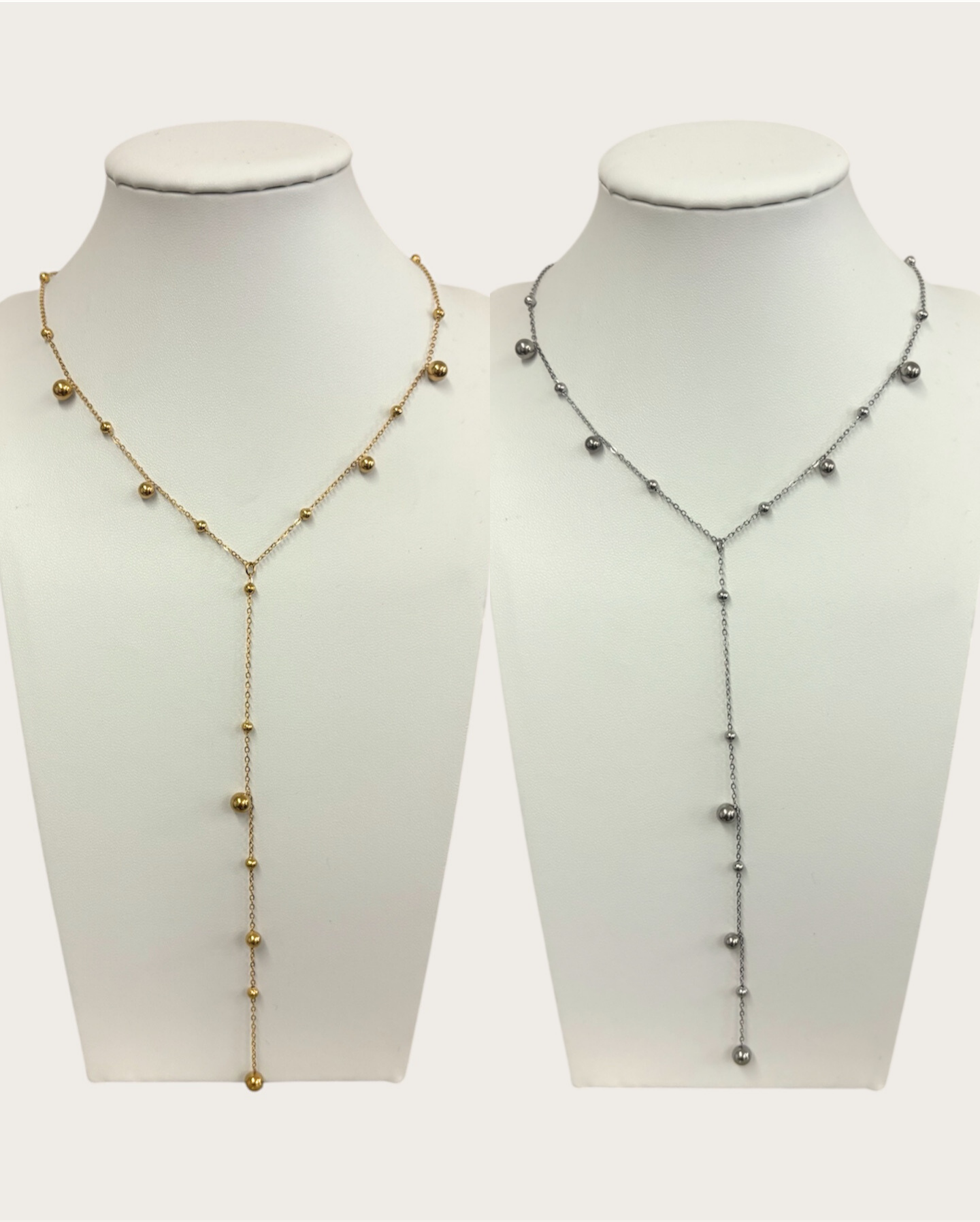 Dots Lariat Necklace SS