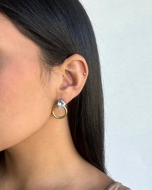 Rain Stud Earring SS