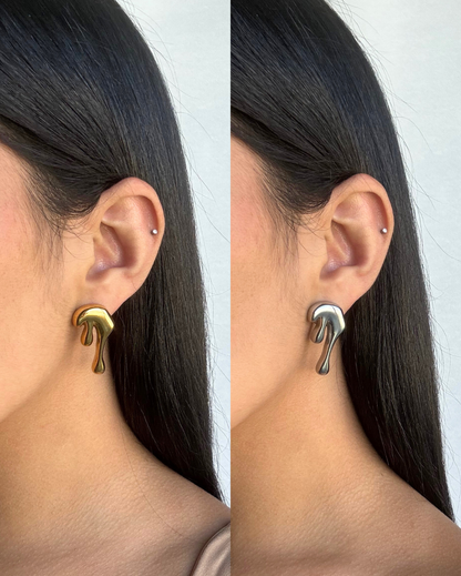 Drip Stud Earring SS