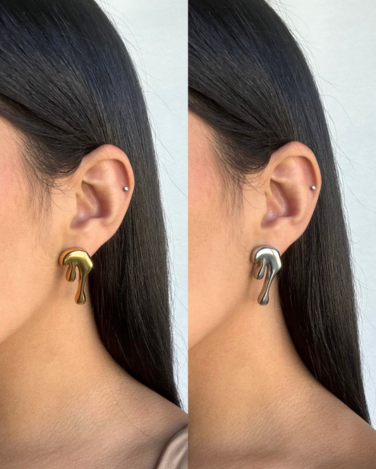 Drip Stud Earring SS