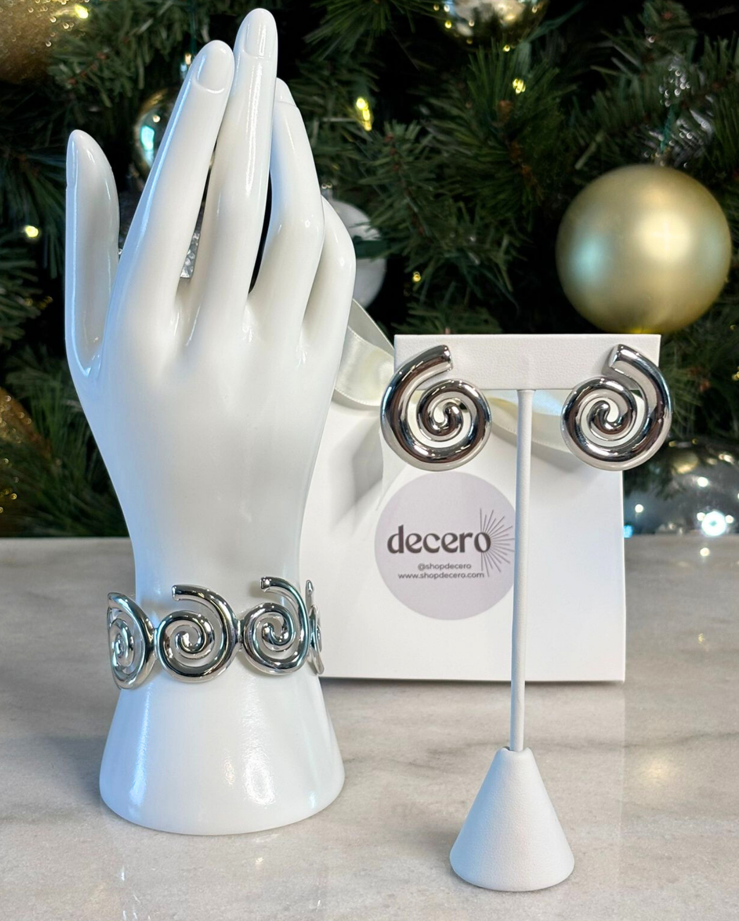 Spiral SILVER Set