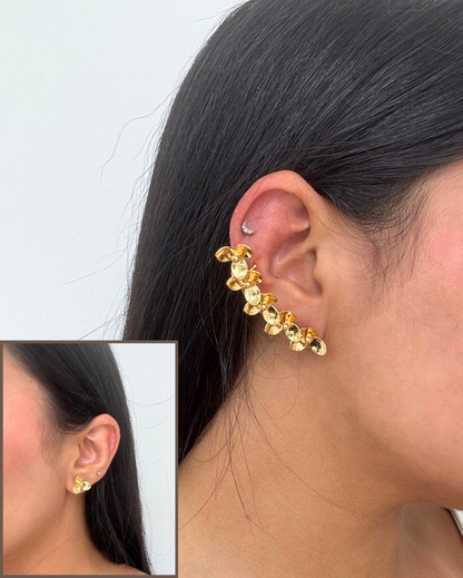 Ada Earring with Earcuff - Arete Pinza