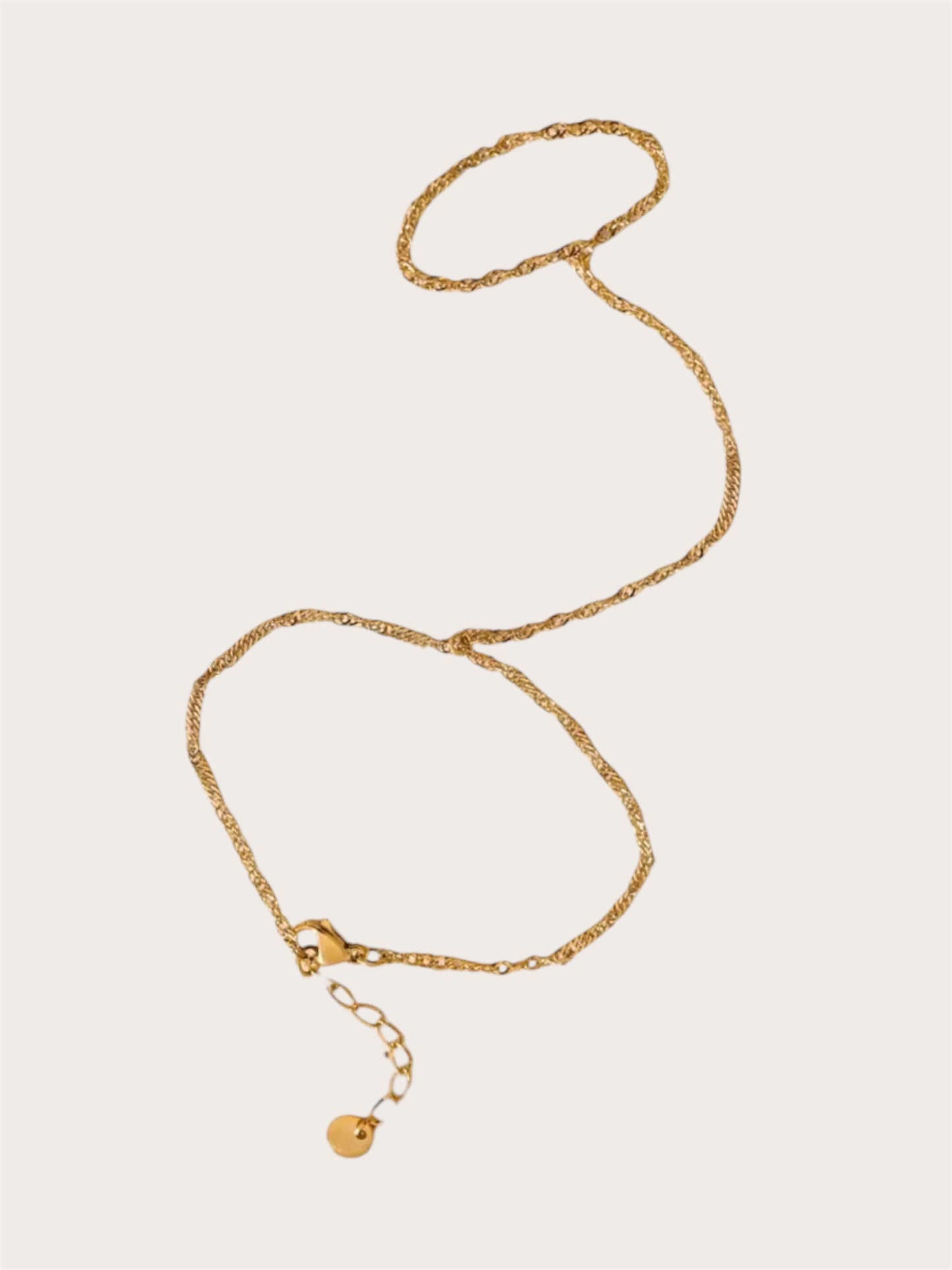 Claire Hand Chain Bracelet SS