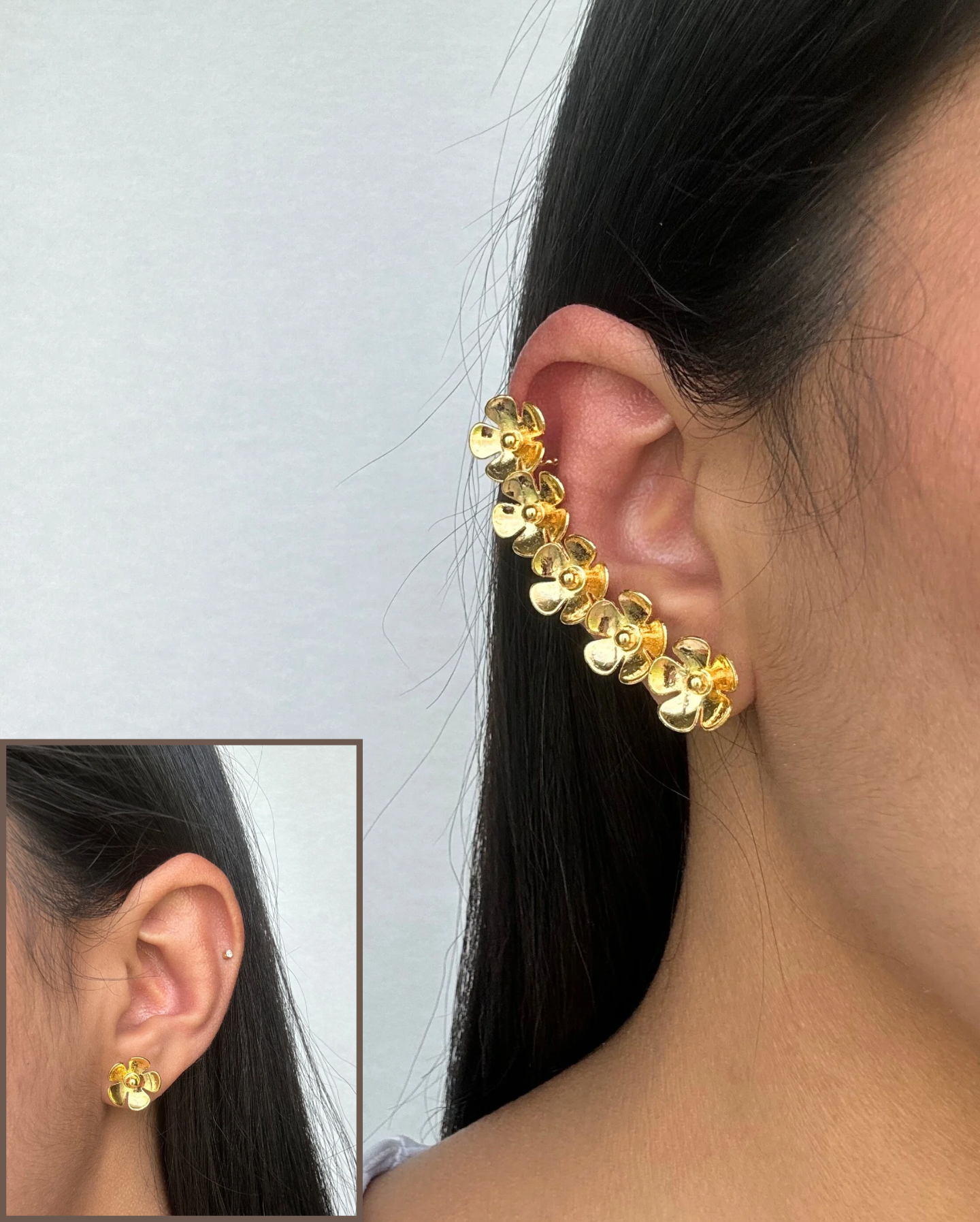 Dea Earring with Earcuff