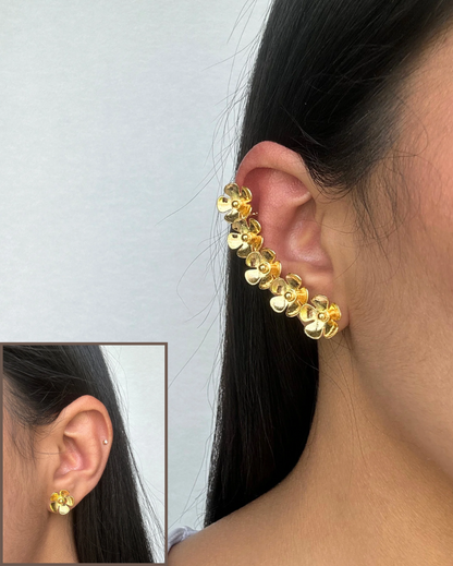 Dea Earring with Earcuff