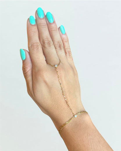 Ale Hand Chain Bracelet SS