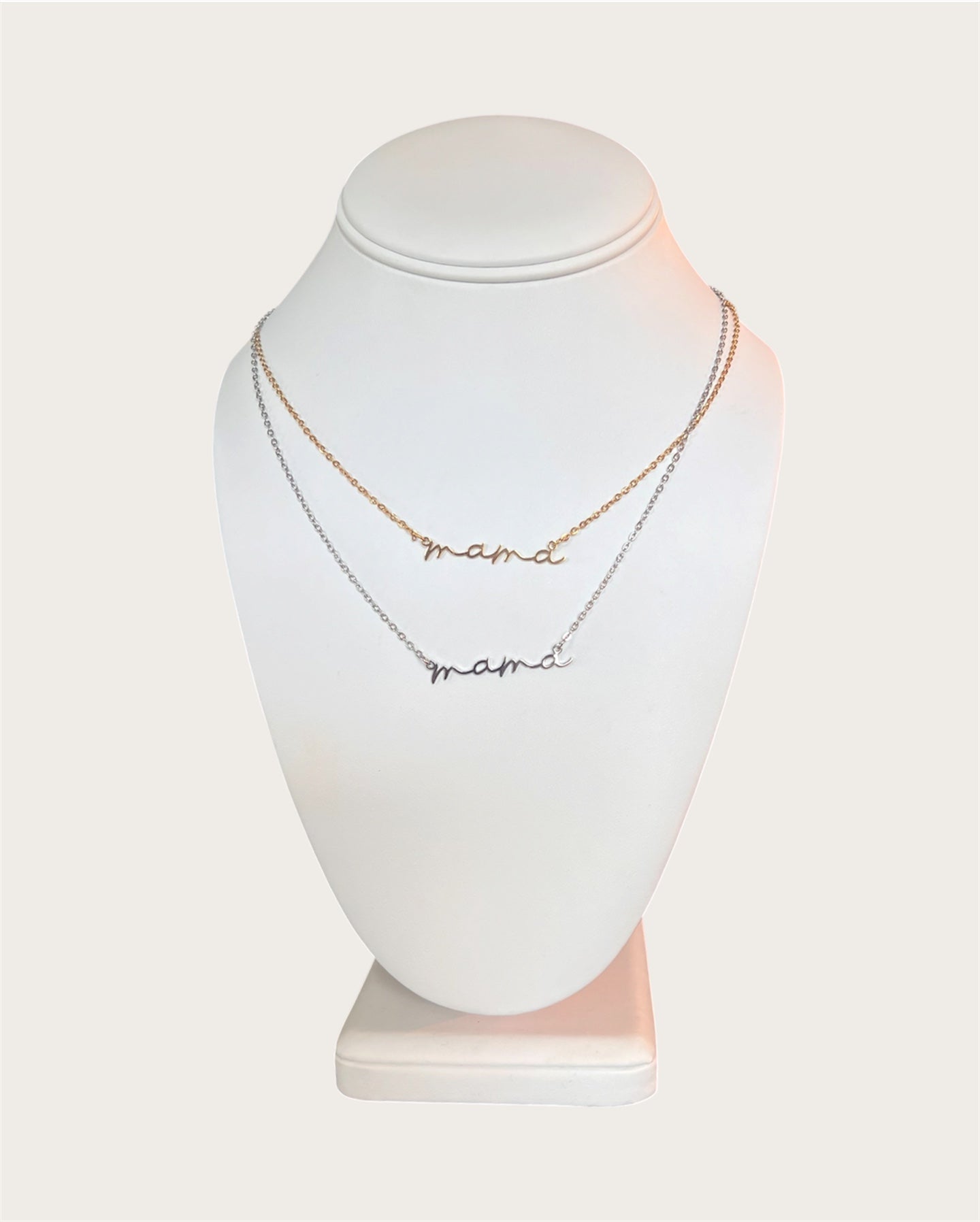 MAMA Cursivo Necklace SS