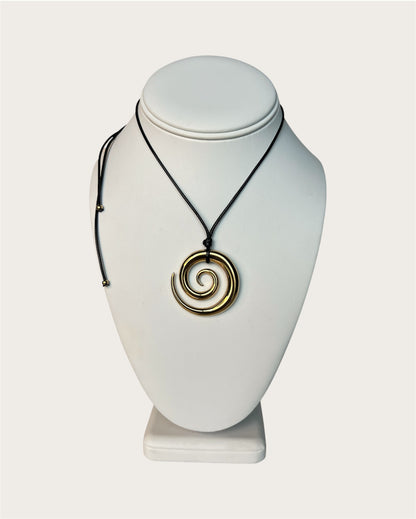 Spiral Cord Necklace SS
