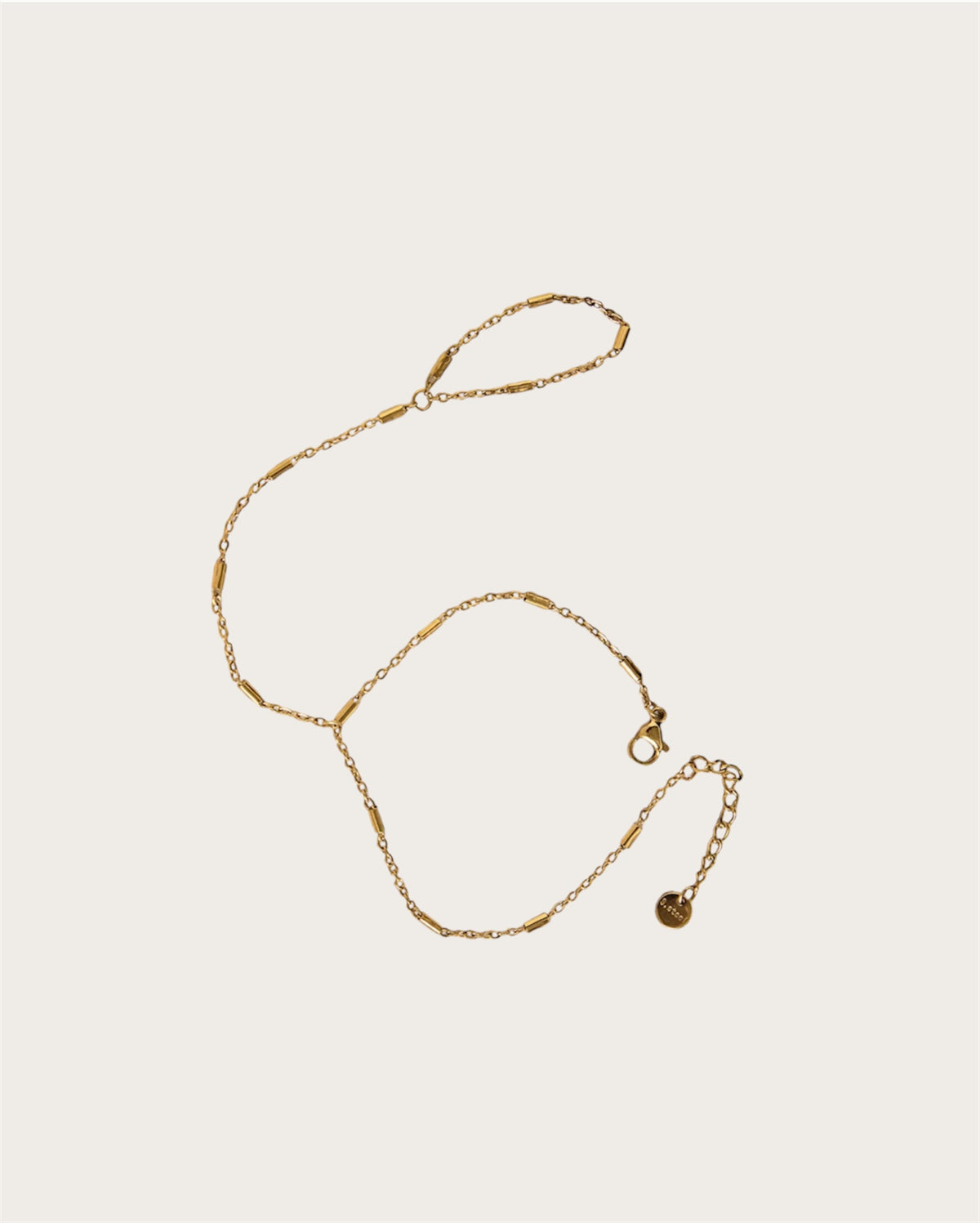 Tubi Hand Chain Bracelet SS