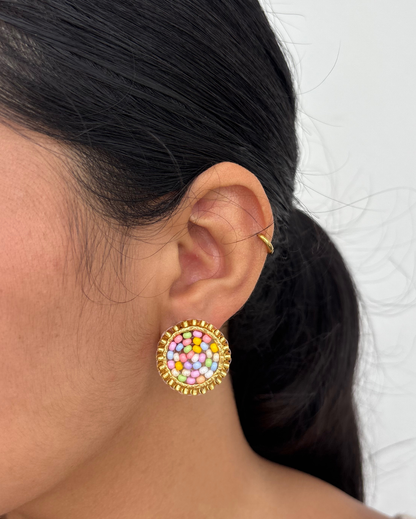Mia Mix Studs Earring