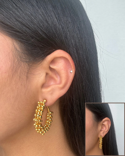 Sara Hoop Earring