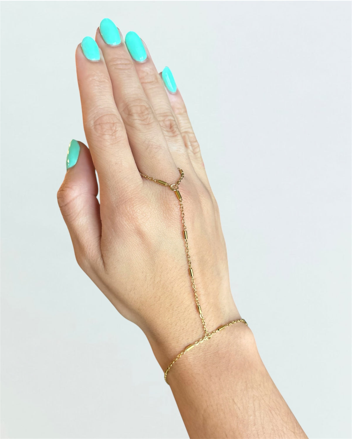 Tubi Hand Chain Bracelet SS