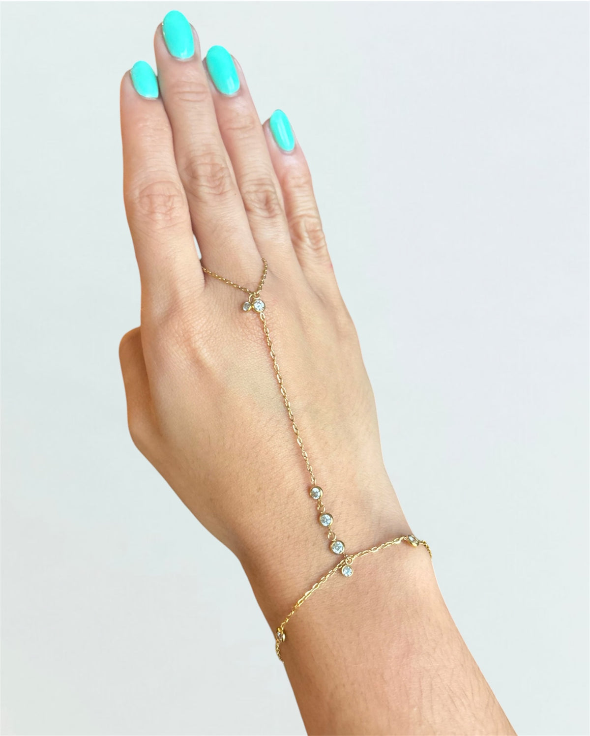 Brilli Hand Chain Bracelet SS