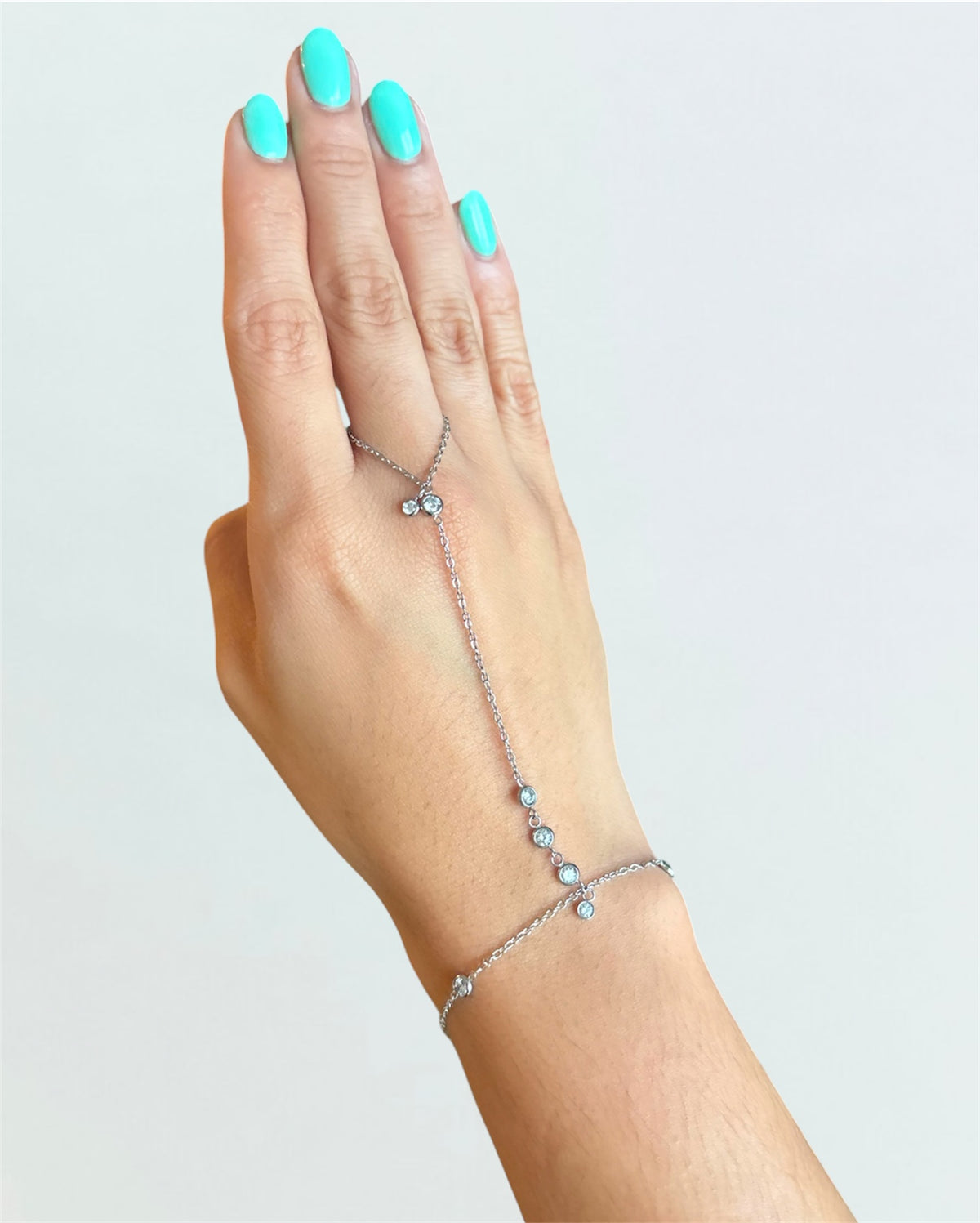 Brilli Hand Chain Bracelet SS