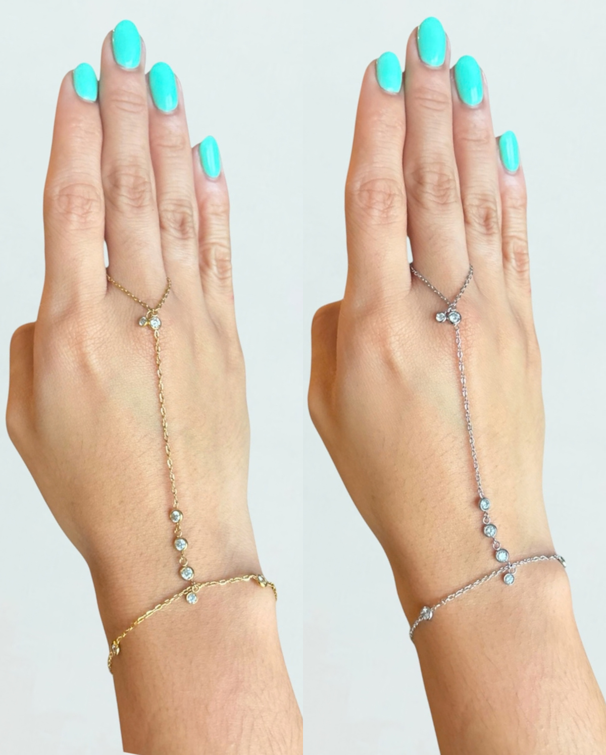 Brilli Hand Chain Bracelet SS