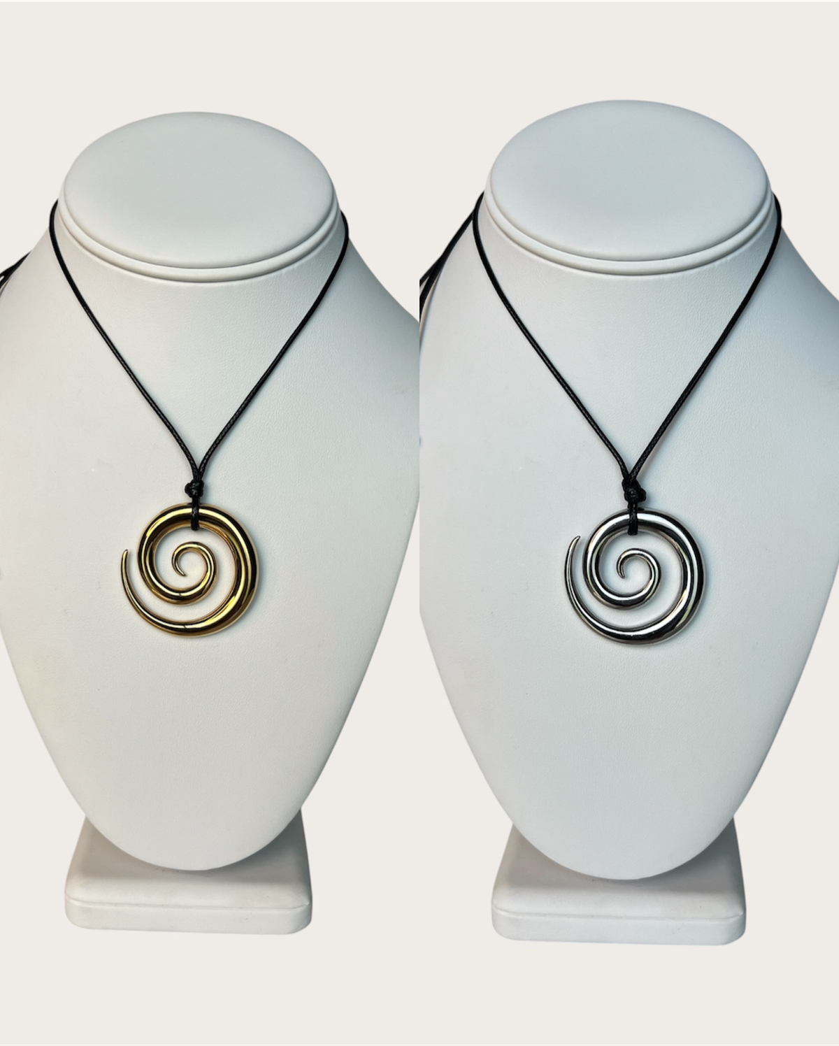 Spiral Cord Necklace SS