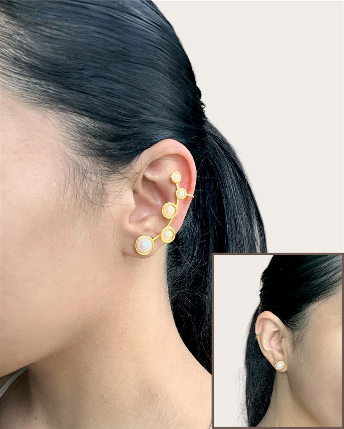 Belinda Earring with Earcuff