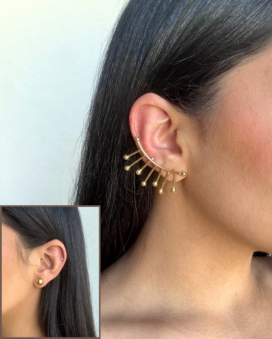 Tana Earring with Earcuff