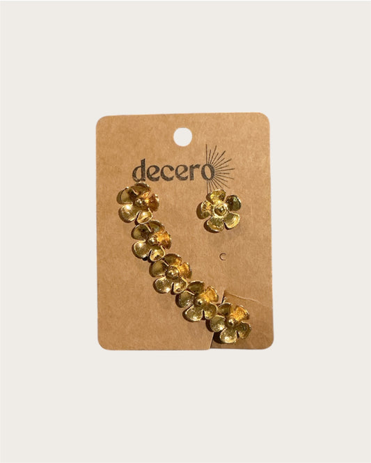 Dea Earring with Earcuff - Arete Pinza