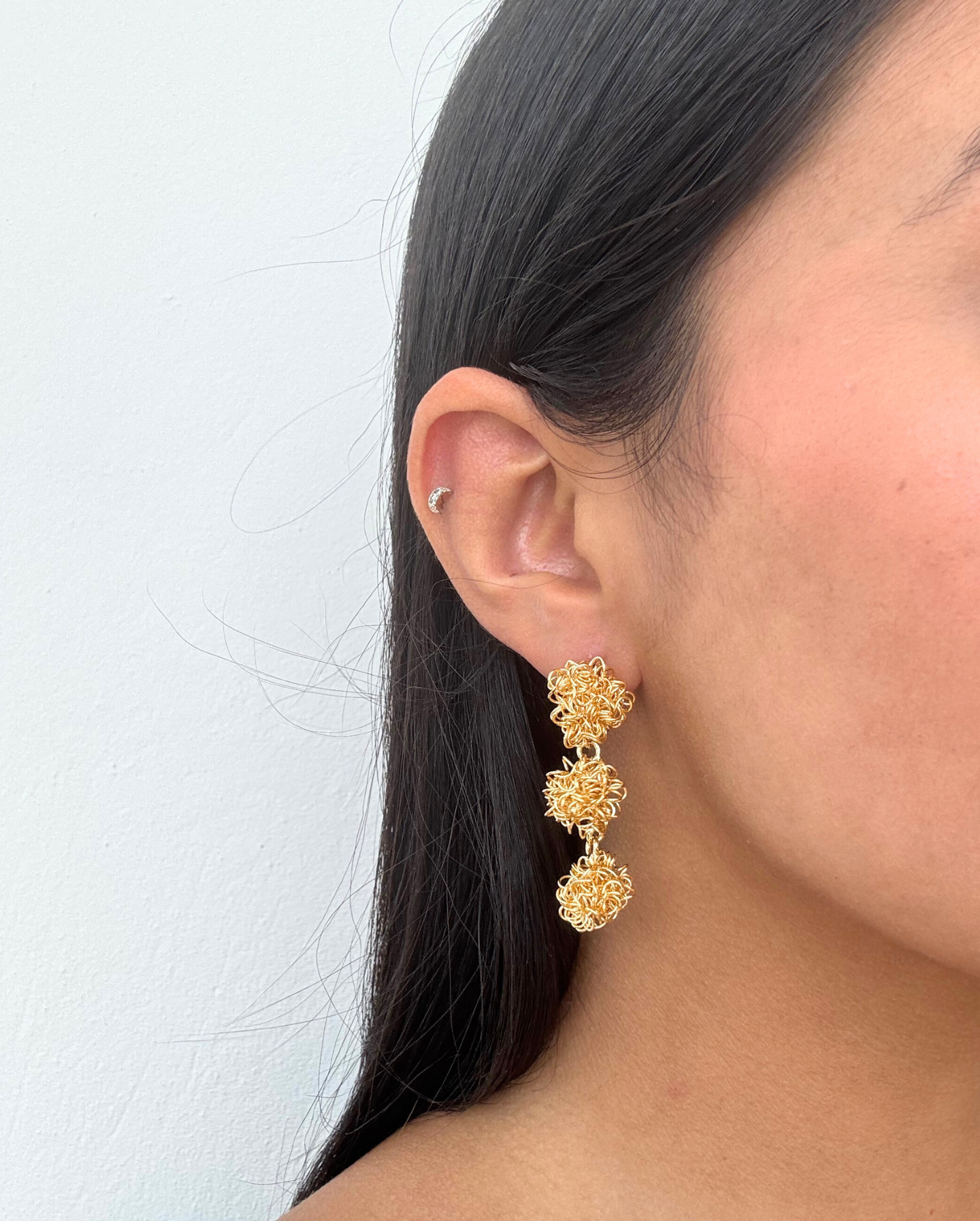 Pompom Earring