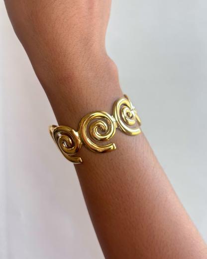 Spiral Bracelet SS