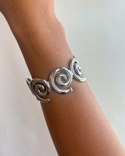 Spiral Bracelet SS