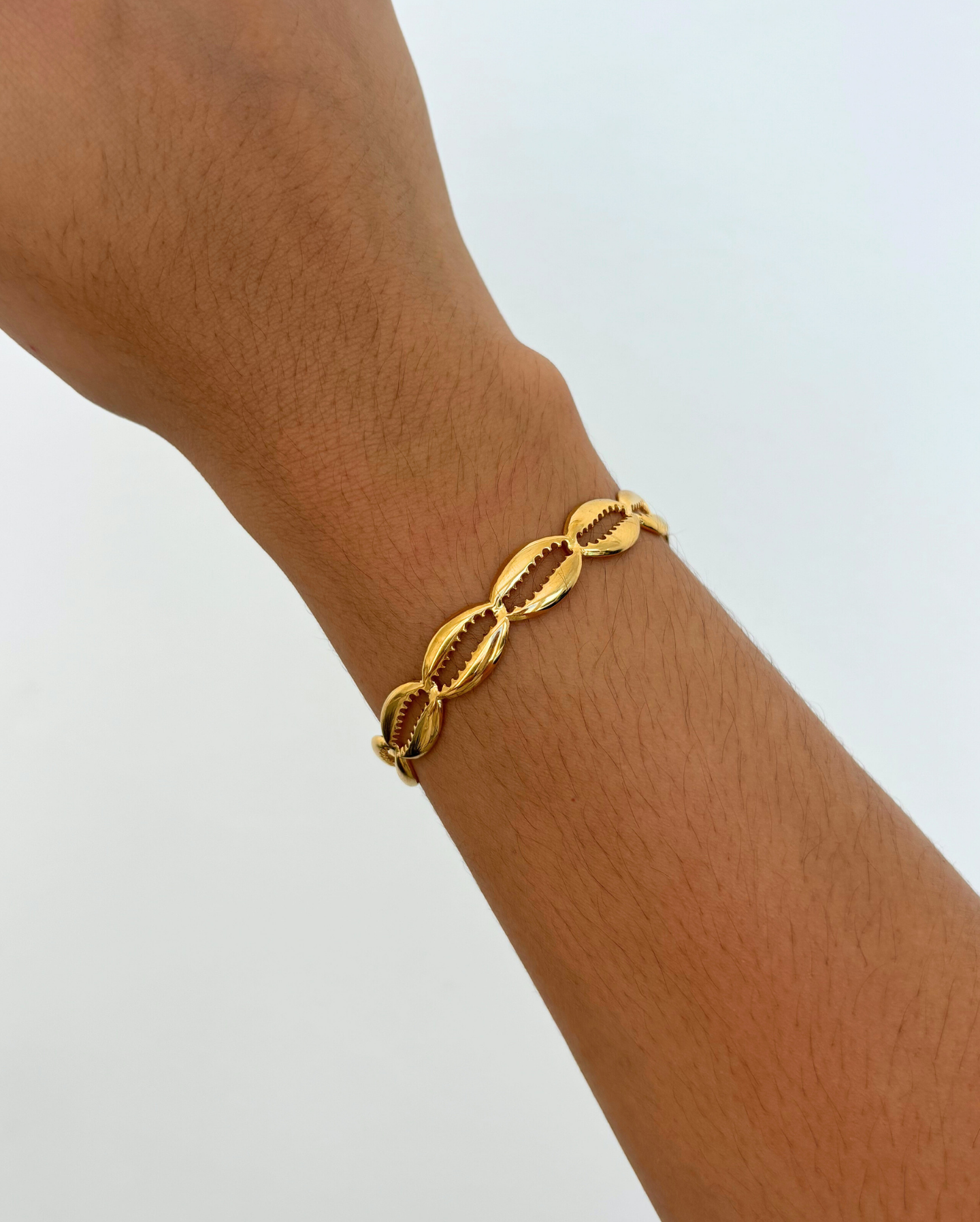 Coral Cuff Bracelet SS